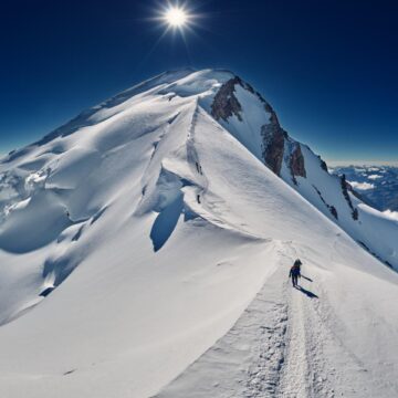 Région Alpine : réchauffement climatique important